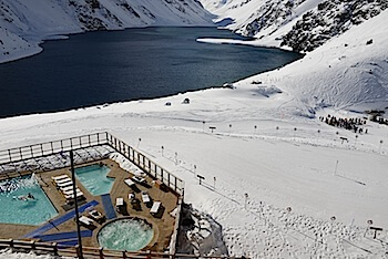 Ski Portillo pools