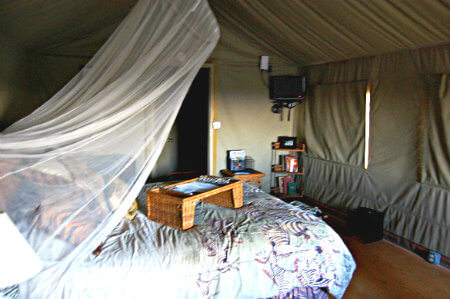 Inside the bungalows at Vision Quest Ranch in Salinas, California 