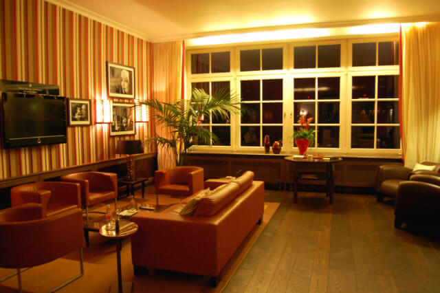 The lounge at the Wald and Schlosshotel Friedrichsruhe