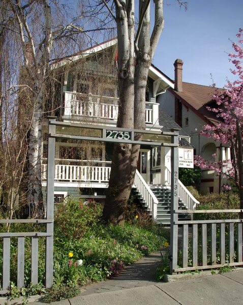 Corkscrew Inn exterior, Vancouver, British Columbia, Canada