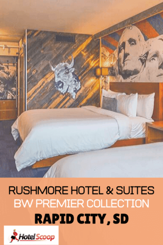 Located in the heart of historic downtown Rapid City, the Rushmore Hotel & Suites, a BW Premier Collection, is a 10 minutes' walk from the Main Street Square and business, entertainment and shopping district. #RushmoreHotelSuites #rapidcityhotel #southdakotahotel #hotelreview #hotelscoop