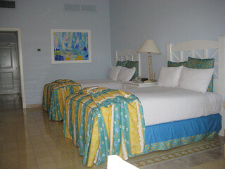 Pueblo Bonito Emerald Bay bedroom;