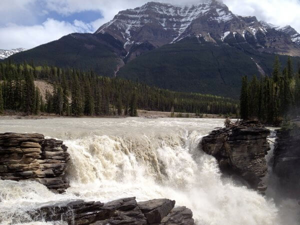 Athabasca Falls, Jasper National Park, Jasper, Alberta, Canada