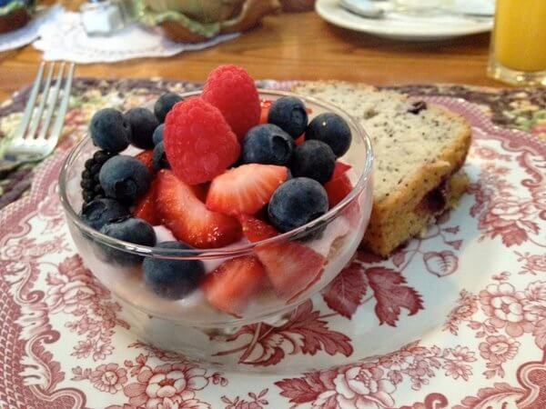 Breakfast, Wild Iris Inn, LaConner, Washington 