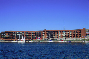 Captain's Quarters overlooking the Oswego River and Lake Ontario