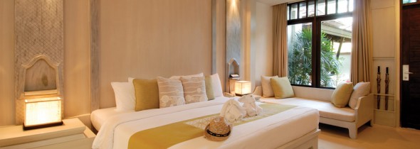 Grand Deluxe room at Melati Beach resort