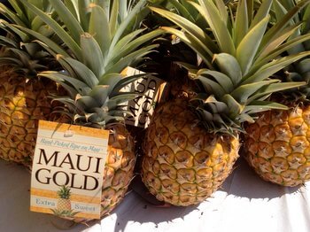 Maui pineapples