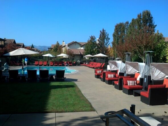 The pool at the Lodge at Sonoma