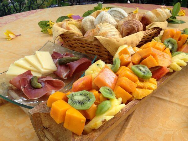 breakfast on Moorea, French Polynesia