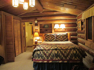 cabin, lone mountain ranch