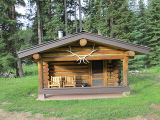 Lone Mountain Ranch, cabin