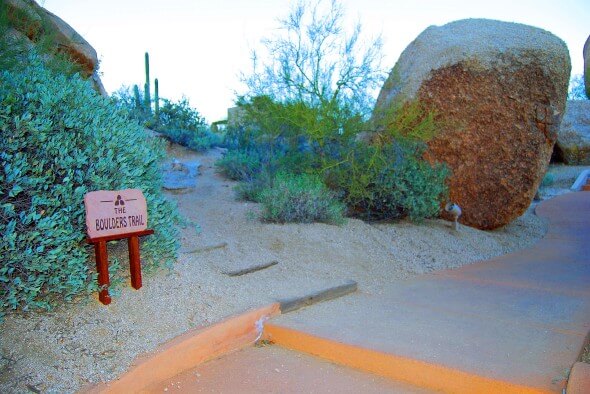 Hiking at The Boulders 