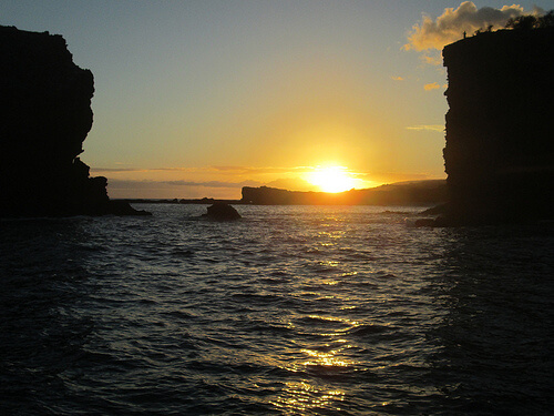 Lanai, Hawaii, sunset