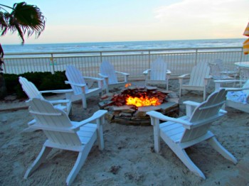 View of the beach at Shores Resort and Spa. (photo by Diana Rowe)