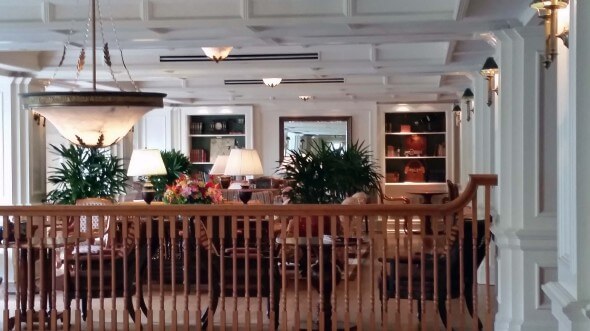 The Bellevue Lounge, a cozy place to gather at the BoardWalk Inn