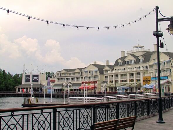 The focal point of the BoardWalk Inn is the quarter-mile, wooden promenade edging Crescent Lake