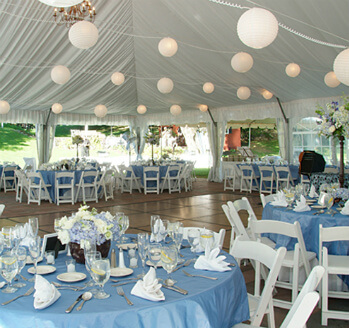 Publick House garden tent.