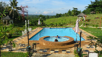 The pool with a view