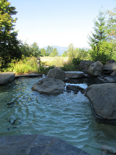 hot tub "Skamania Lodge"