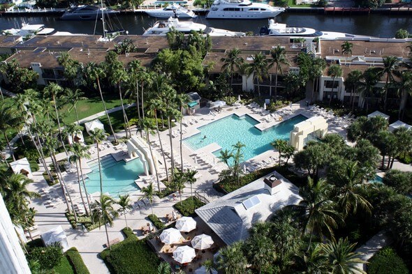 Water Views at Pier Sixty-Six Hotel Marina Ft. Lauderdale