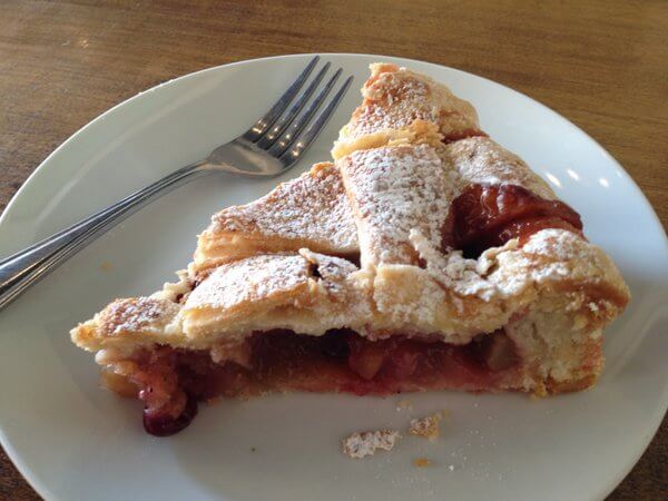 Mmm, there's pie! At London's Black Walnut Bakery Café