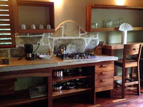 Guest kitchen, Aqua Wellness Resort, Nicaragua