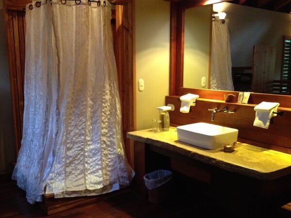 Bathroom at Aqua Wellness Resort, Nicaragua