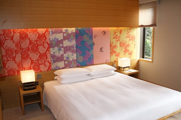 Colorful Guest Room, Hyatt Regency Kyoto