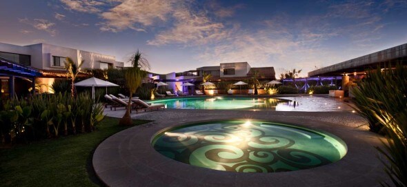 The sun sets on the magical Lunacanela Hotel & Spa