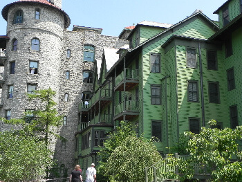 Mohonk Mountain House in the summer.