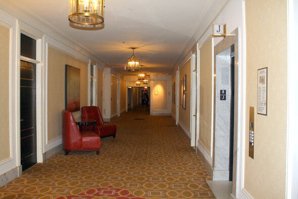 Westin St. Francis Expansive Hallways