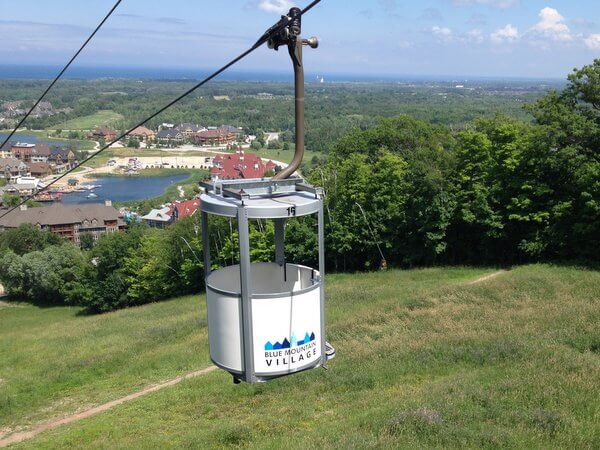 Gondola, Blue Mountain Resort, Ontario