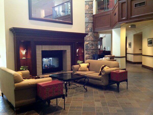 Deerhurst Resort lobby, Huntsville, Ontario, Canada