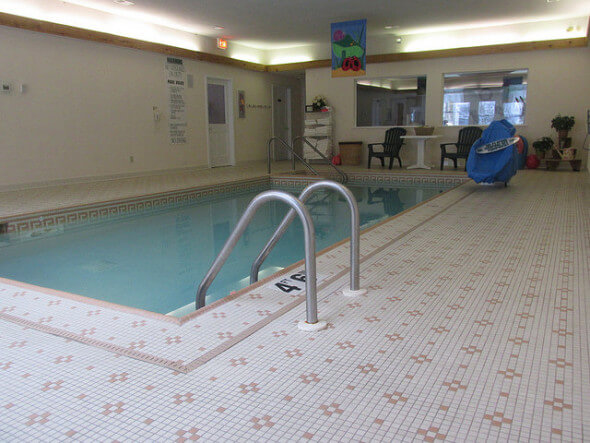 swimming pool, Eagle Harbor Inn, Door County, Wisconsin