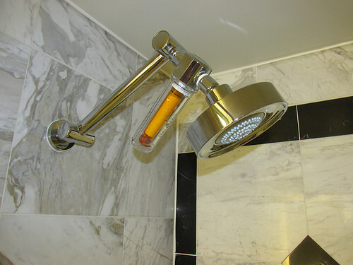 shower head, MGM Grand Hotel