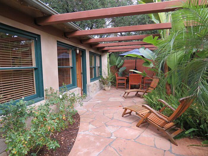 Patio off of Acorn, The Emerald Iguana Inn