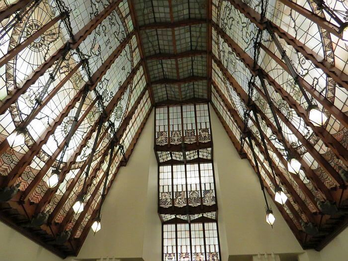 Leaded Glass Ceiling