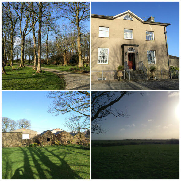 the Crug Glâs Country House Hotel grounds