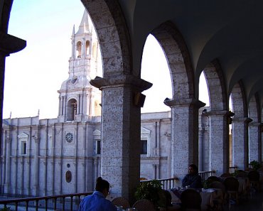 On the Main Plaza in Arequipa: Casa Andina Select