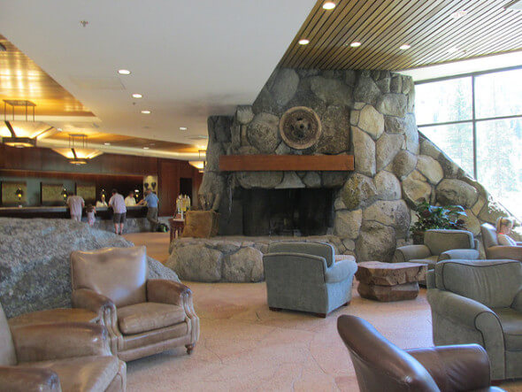 lobby, resort at squaw creek