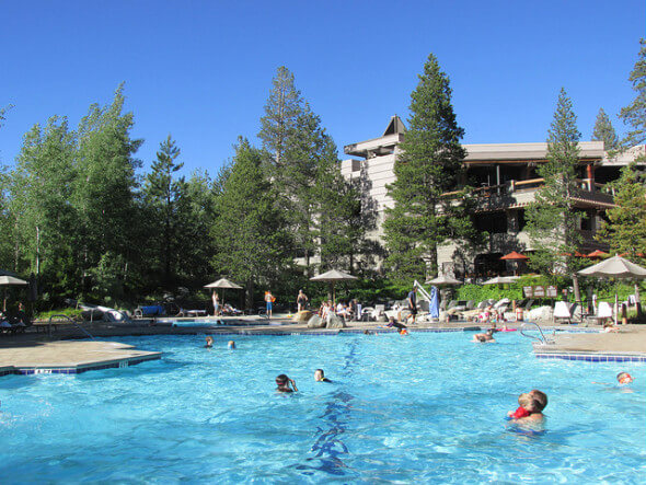 swimming pool, resort at squaw creek