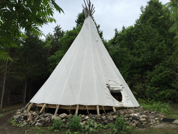 Teepee, Island Spirits, Rice Lake, Ontario