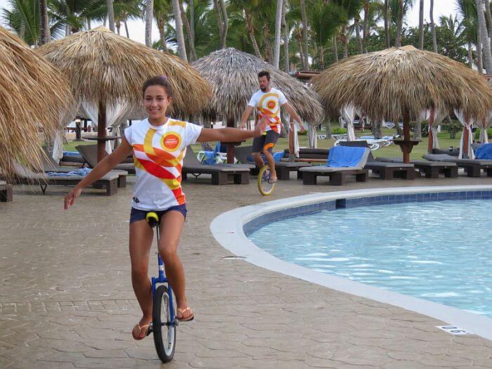 Fun at the pool Club Med Punta Cana