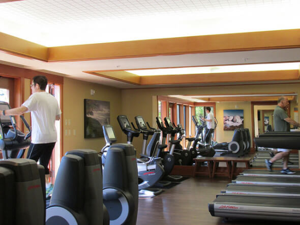 fitness center, hyatt carmel highlands