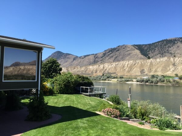 The Riverside B&B In Sunny Kamloops, BC