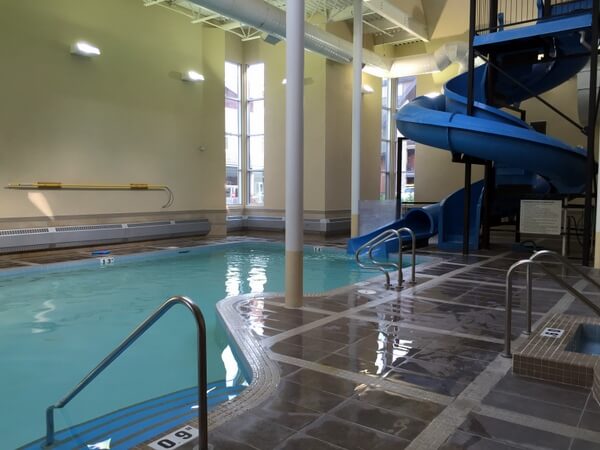 Pool, Grande Rockies Resort, Canmore Alberta