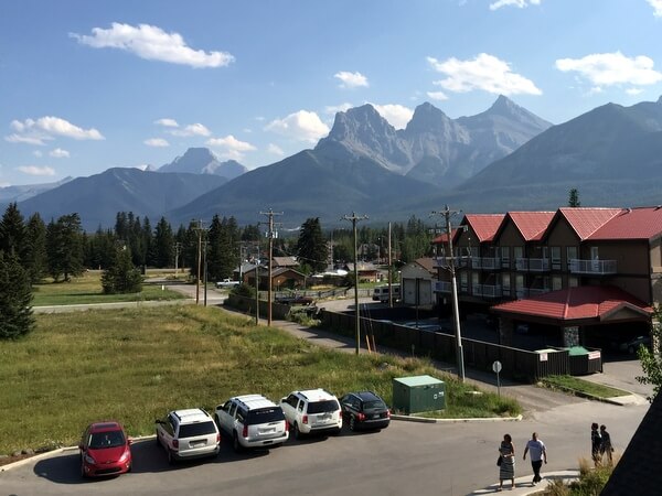 View, Grande Rockies Resort, Canmore Alberta