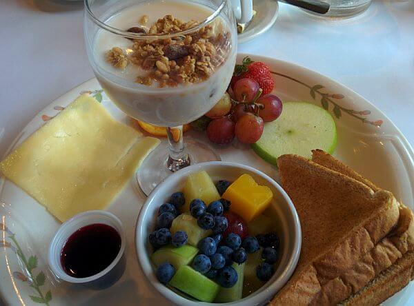 Breakfast in Val-Jalbert restaurant