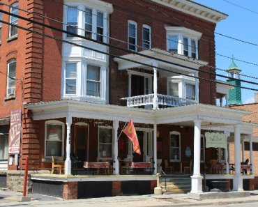 Ghosts and Great Food at the Naples Hotel, Finger Lakes, NY