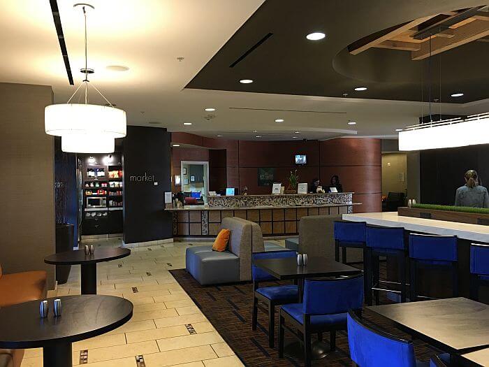 Lobby Area Courtyard Marriott Paso Robles 